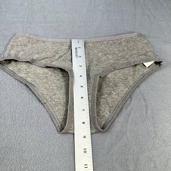 Aeropostale Women’s Size Large Panty Cheeky Hipster Gray New Without Tags - Picture 6 of 8